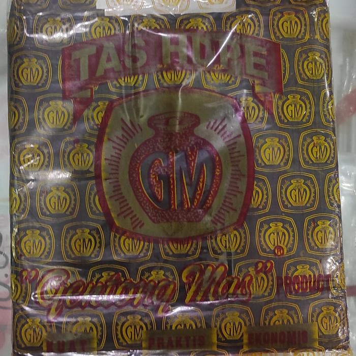 Kantong plastik hitam kecil Gentong