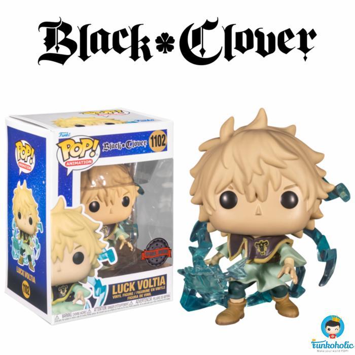 BERGARANSI Funko POP Animation Black Clover - Luck Voltia [Exclusive] #1102