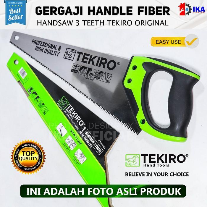 Gergaji Kayu Gg Karet Tekiro 20" /18" / TEKIRO Gergaji Kayu Hand Saw TEKIRO TEKIRO Gergaji Kayu