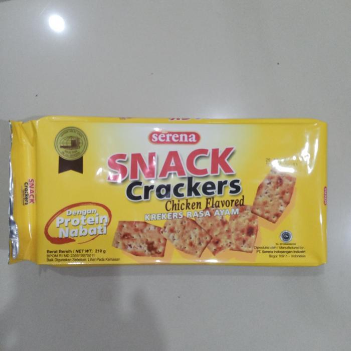 "New" Serena Snack crackers rasa ayam Nissin Snack Crackers