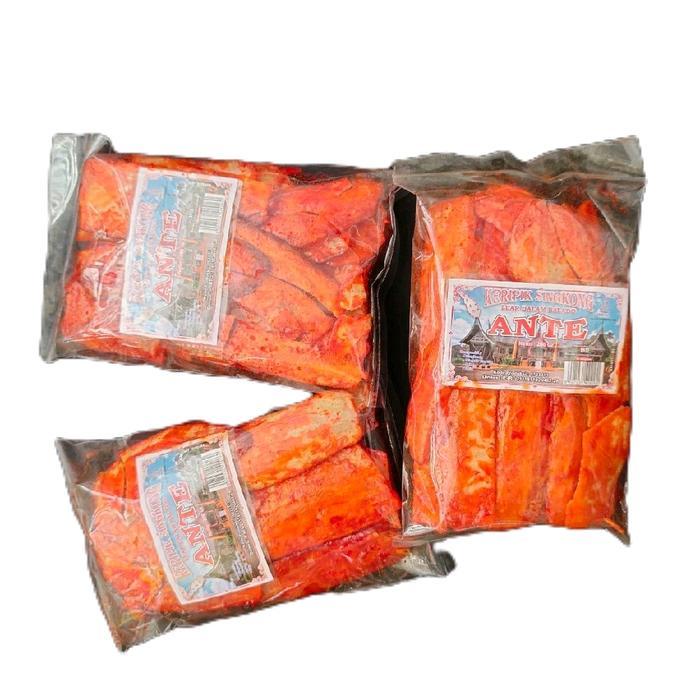 "New" kripik singkong balado Ante Keripik Sanjay 200gr Terbuat dari singkong dan sambal balado pedas
