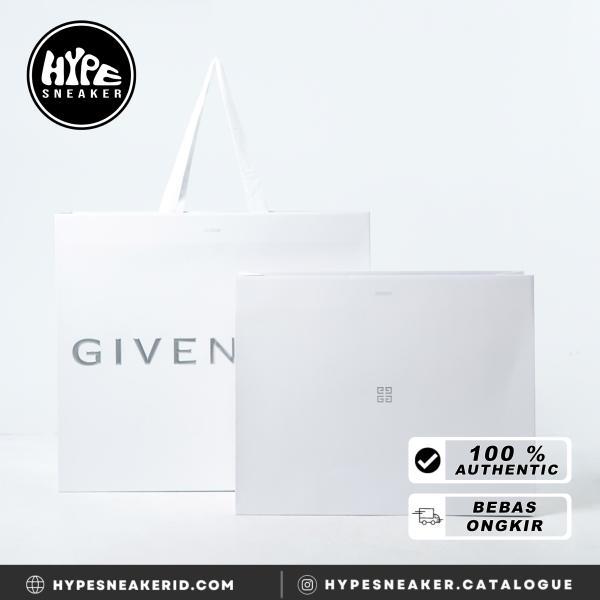 TERMURAH Tas PAPER BAG GIVENCHY TEXT 100% IGNAL READY STOCK