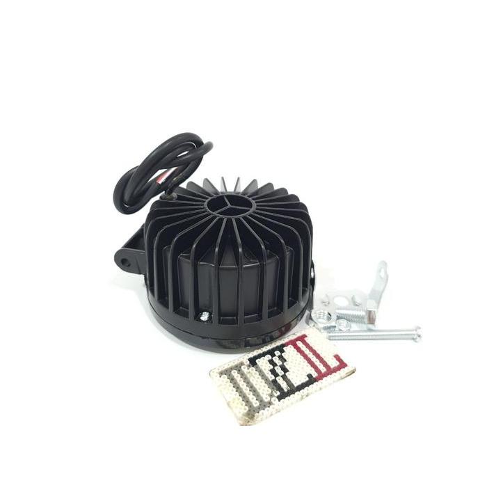 Lampu Tembak Led Cwl K30 3 Mata 4D Angel Aye Eye 30 Watt Bulat Biru