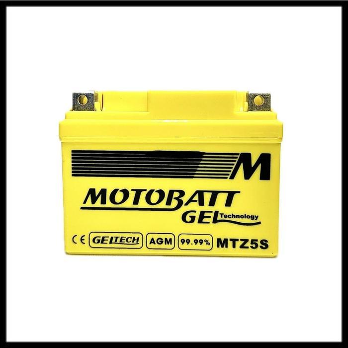 Aki Motor Yamaha Mio M3 Motobatt Mtz5S Aki Kering / Gel
