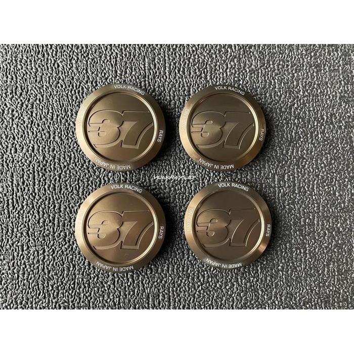 Rays Model 37 Center Cap Bronze Original Japan (TE37 Ultra/Saga/Sonic)