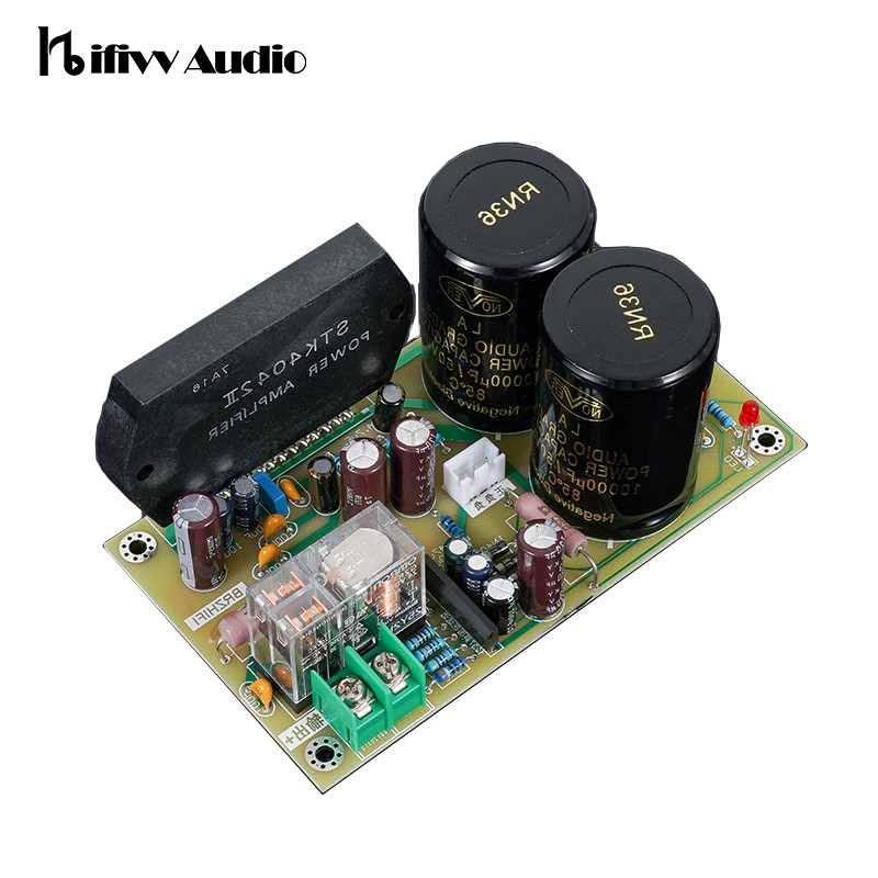 BELI SEKARANG Mono 80W High-Power Amplifier Finished Board use Classic Sanyo Thick Film STK4042II Mo