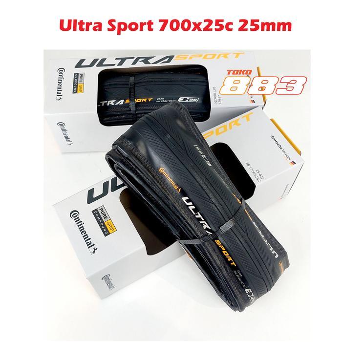 Ban Sepeda Continental Ultra Sport 3 Clincher 700C 25Mm 700X25C