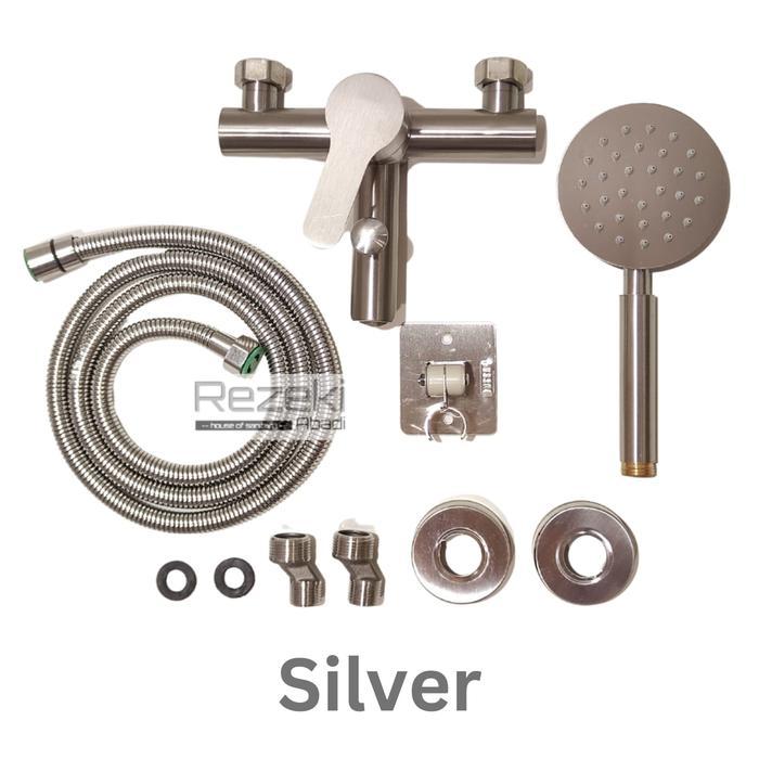Kran Panas Dingin Stainless Sus304 - Kran Bathtub - Kran Mixer