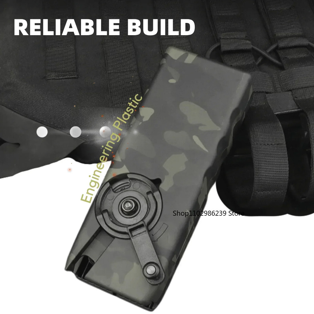 6Mm Bbs Speed Loader 1000 Capacity Plastic Bb Storage Box For M4 Hand Crank Magazines Quick Loader