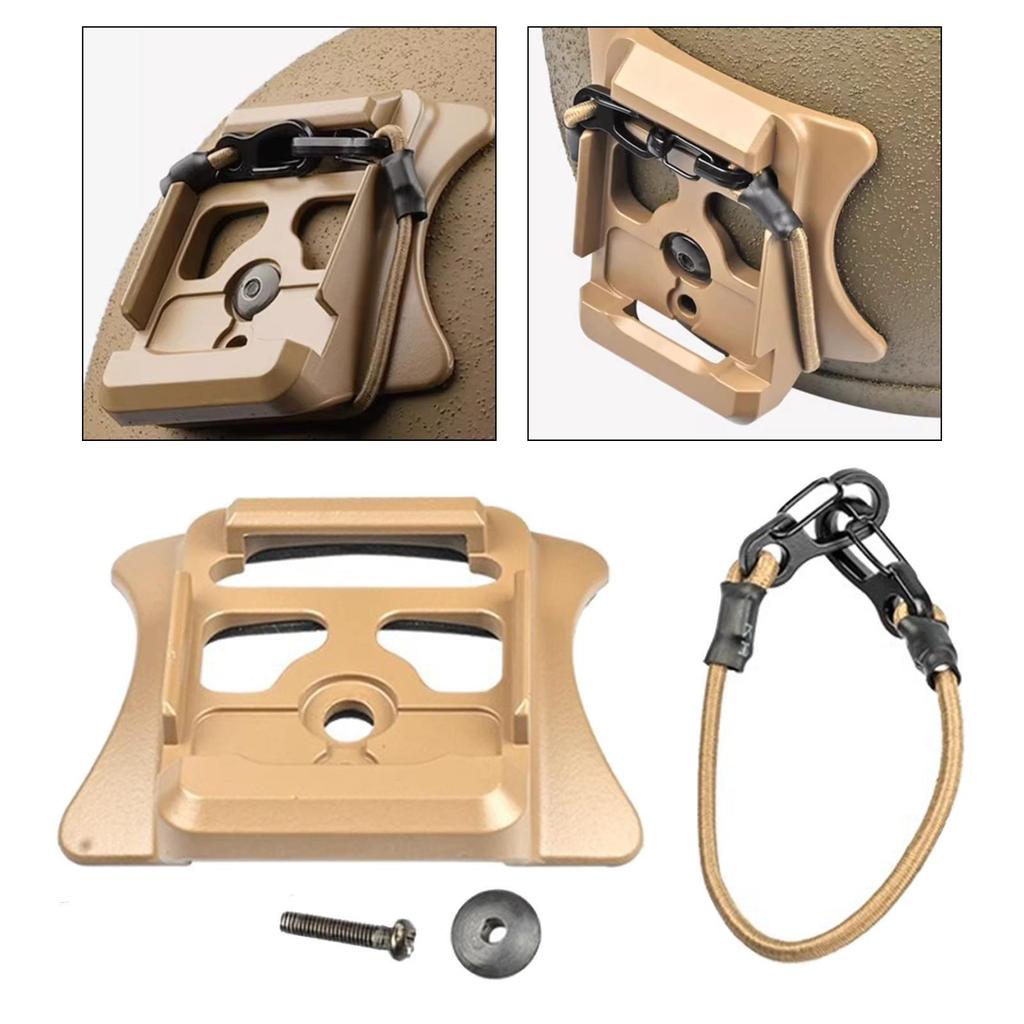 Nvg Mount Base Double-head Hook Elastic Rope Night Gear Holder Nvg