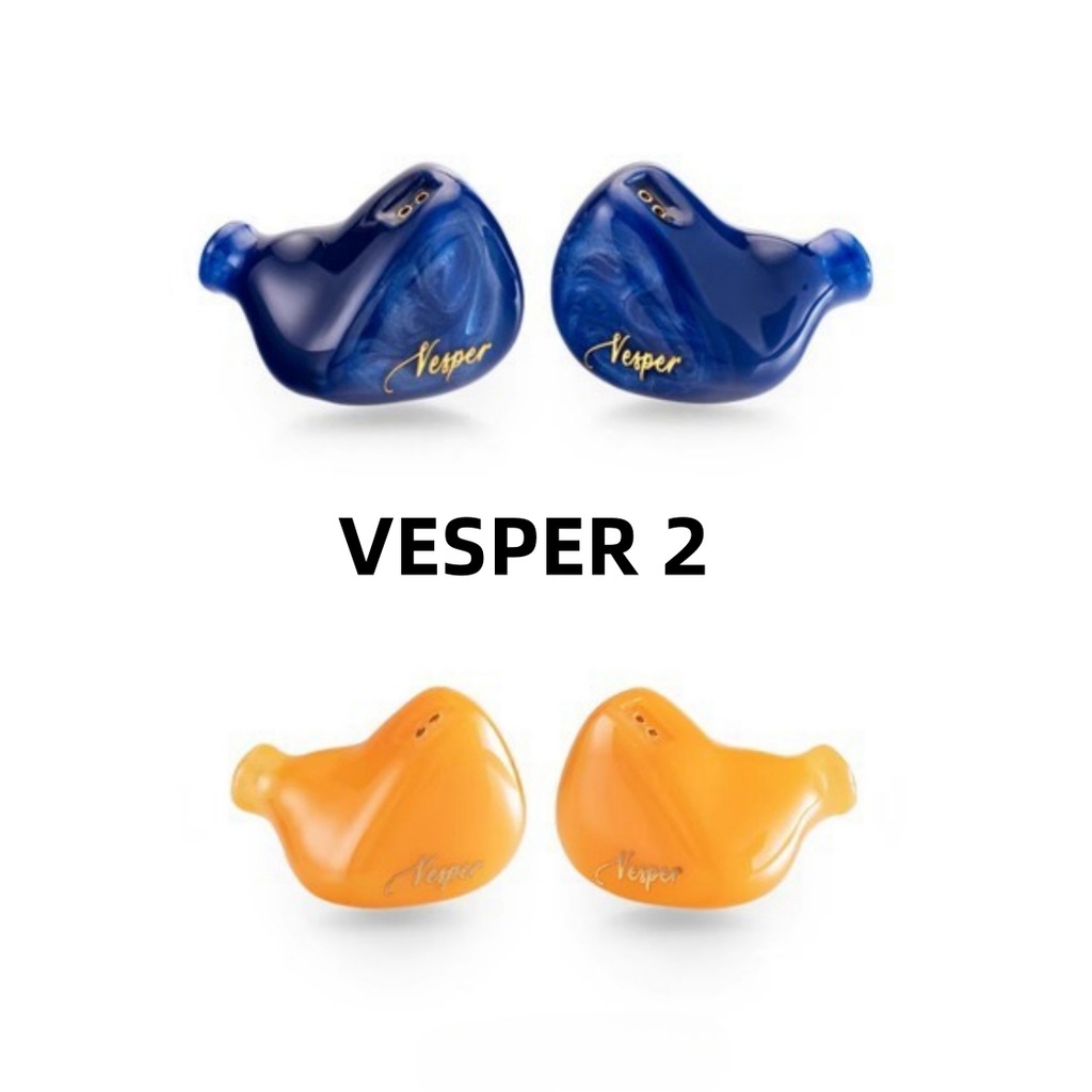 FLASH SALE    New VESPER2 in ear wired HIFI earphone coil with iron dual unit loud field high resolu