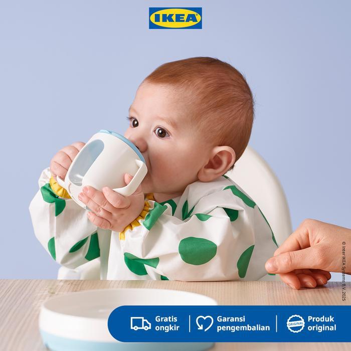Ikea Borja Gelas Isap Cocok Untuk Bayi Putih/Biru