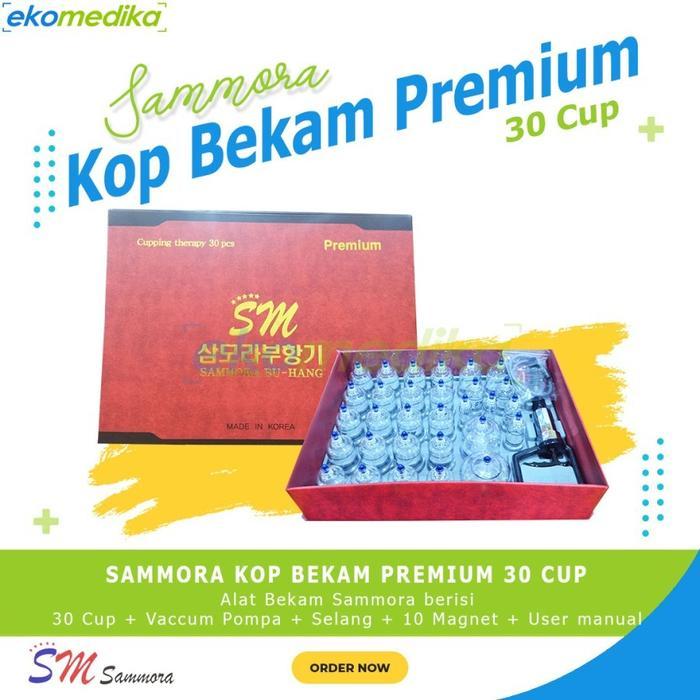 Ready Alat Bekam Sammora Premium Cupping Theraphy Set Samora isi 12 19 30