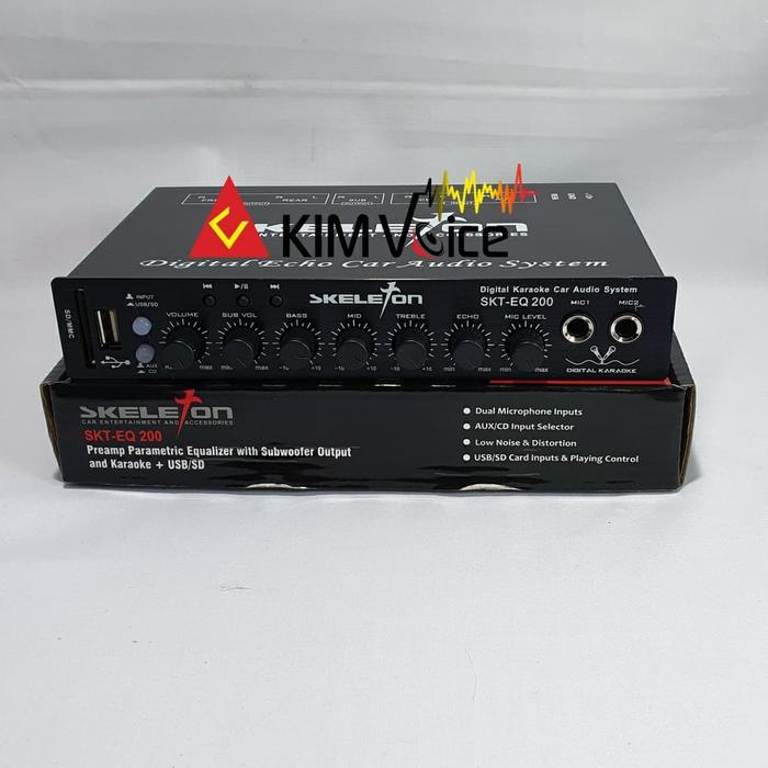 Pre Amp / Equalizer Skeleton Skt- Eq 200 Terpercaya