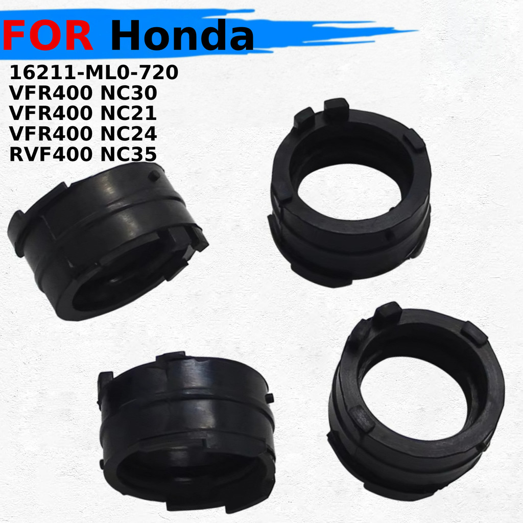 Carburetor Adapter Inlet Intake Pipe Rubber Mat For Honda VFR400 NC30 NC21 NC24 RVF400 NC35 Honda
