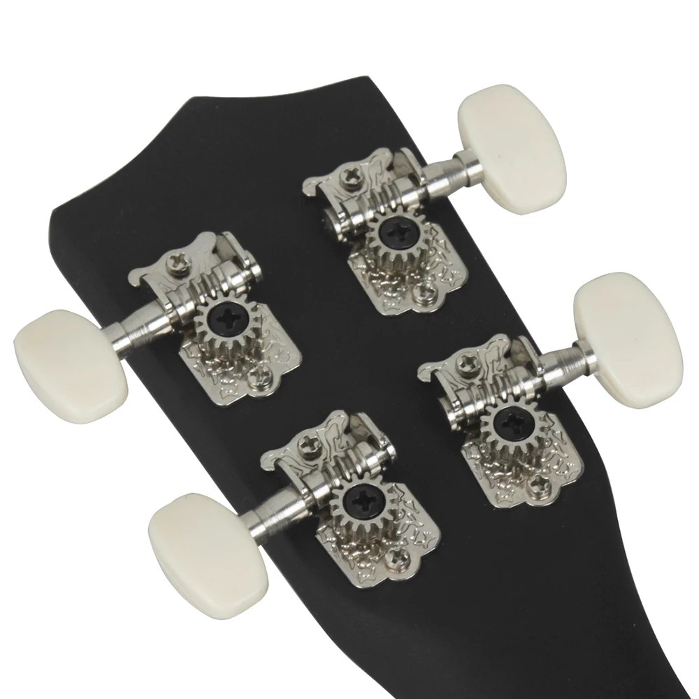 21 Inch Ukulele Professional 4 Strings Guitar Skull Guitarra Ukulele with Bag Case Tuner Capo Picks