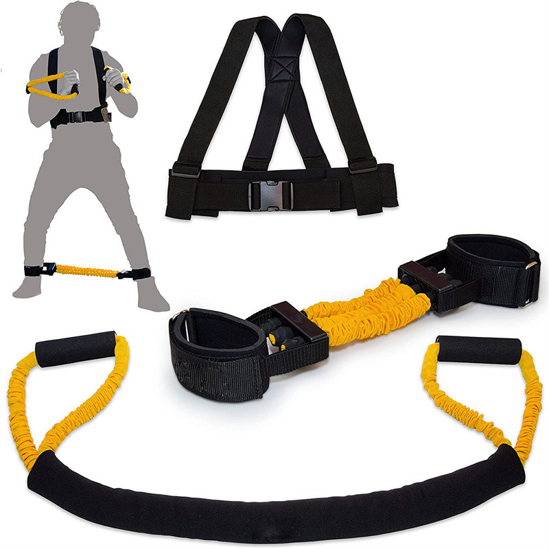 High-strength Fitness Resistance Band Muay Thai Karate Arm Strength Training Pull Rope Taekwondo Box