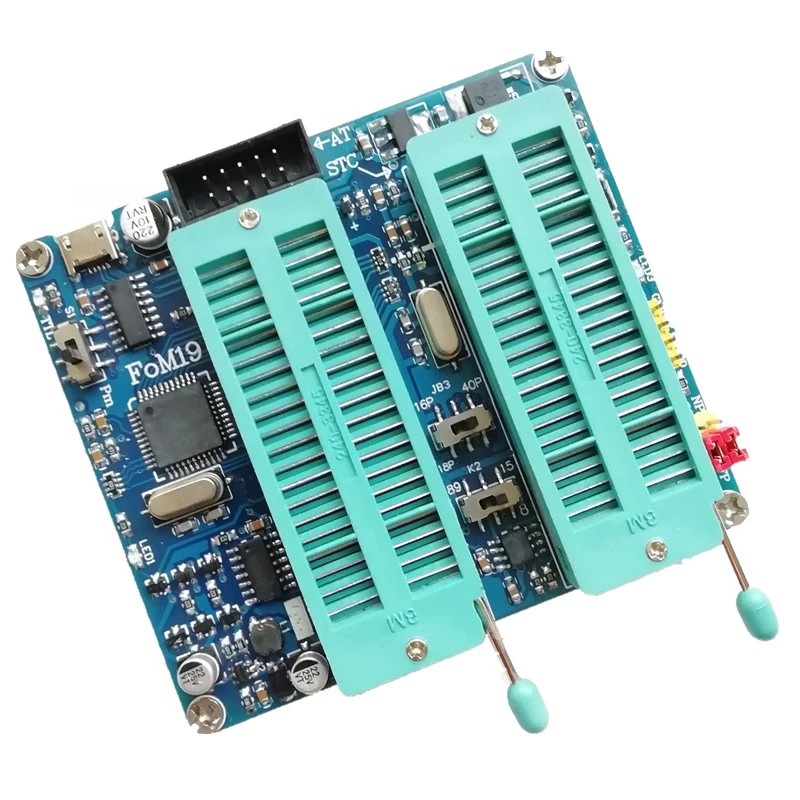 PROMO 51 MCU Programmer STC Writer AT89C52/C2051/24/93 Writer 51 Chip Downloader