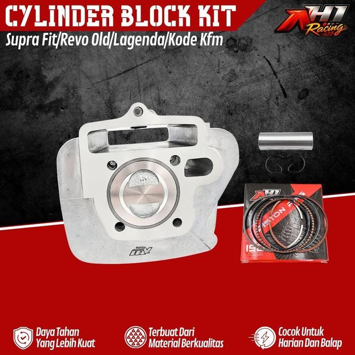 Boring Block Blok Seher Bore Up Supra Fit New Revo Lama Legenda Supra Fit Lama KFM 53 55 Mm