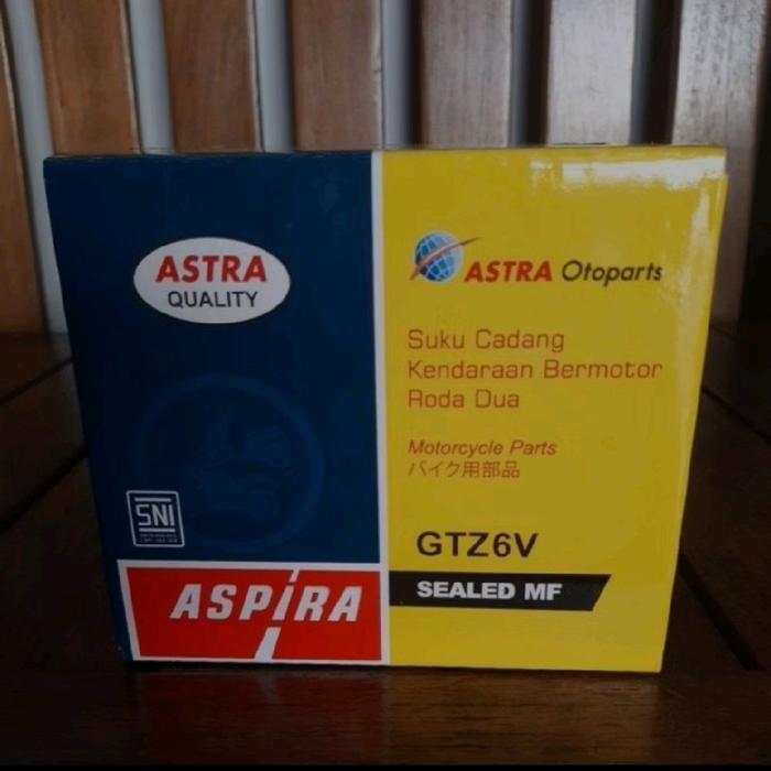 Aki Motor Aspira Mf Gtz6V