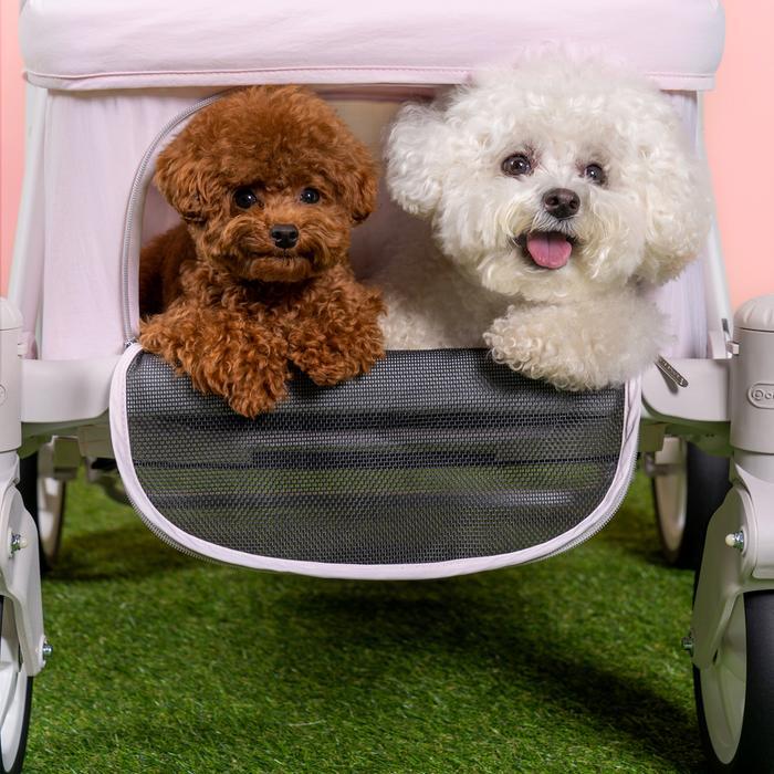POMPOLARR PET CLASSIC WAGON STROLLER ANJING KUCING STROLLER ANJING BESAR LOW BODY STROLLER DOG