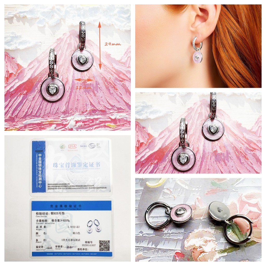 Bowknot Snake Sword Heart Tooth Creole Hinged Hoop Earrings Fine Jewelry For Women Vintage Gift In