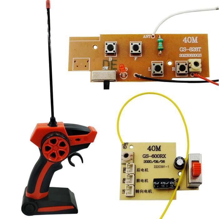 MODULE PCB REMOT MAINAN RC CAR REMOTE CONTROL 40MHZ 4CH GS-828T GS-600RX 40M UNIVERSAL