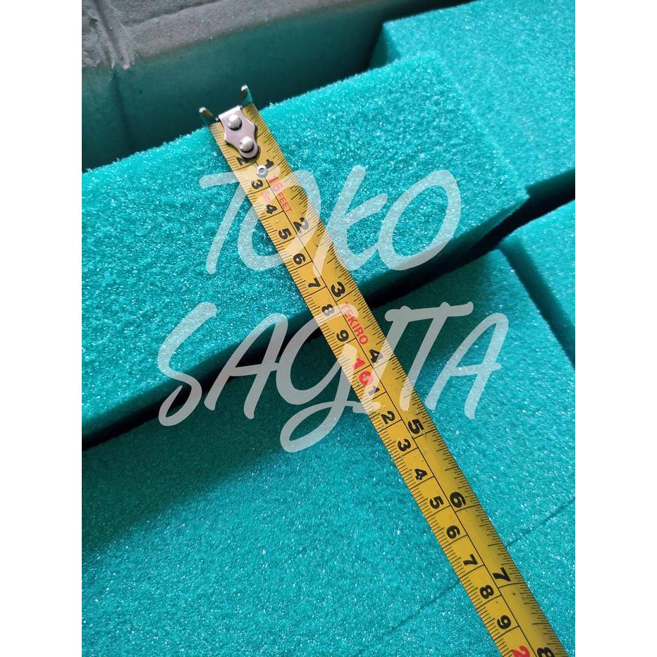 "New" BUSA KERING oasis kering FLORAL FOAM gabus BUSA TANAMAN PLASTIK warna Hijau dan Putih