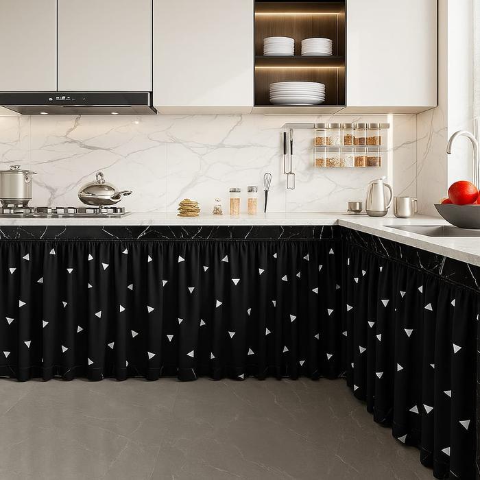 "New" Gorden Kolong Dapur Minimalis Uk 100 x 70 cm + Bonus Tali Kain