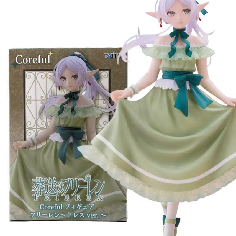 Genuine Taito Frieren:beyond Journey's End Coreful Figure Frieren In Stock Original Anime Figure
