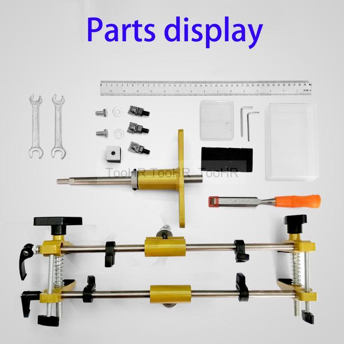 Wooden Door Lock Hole Opener Kit Lock Mortiser Door Fitting Kit W3Pcs Cutters & Accessories Door