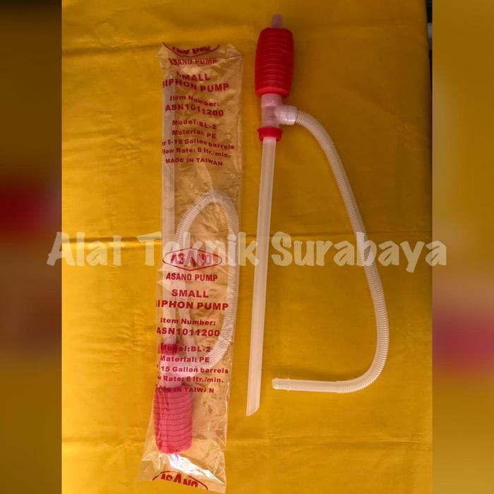 POMPA PLASTIK ASANO KECIL / SMALL SIPHON PUMP / SYPHON TAIWAN / POMPA BENSIN JERIGEN