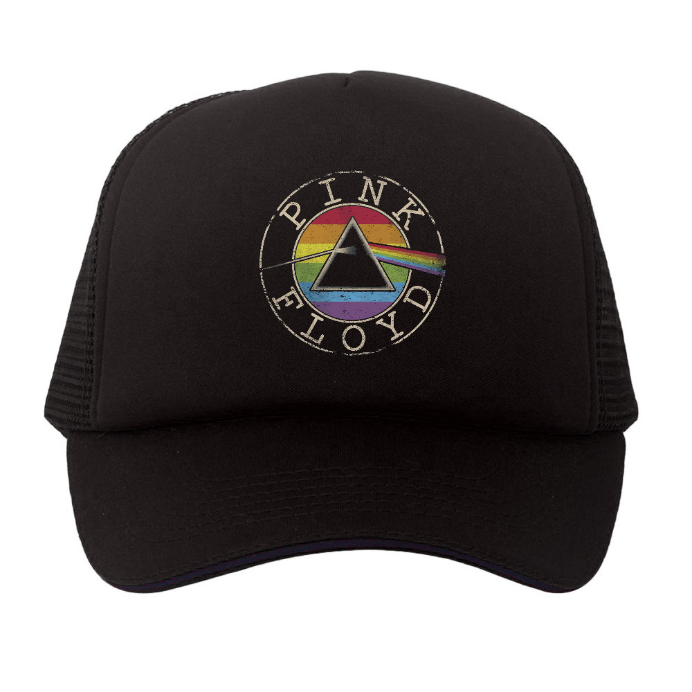 Topi Trucker Music Band Pink Floyd logo