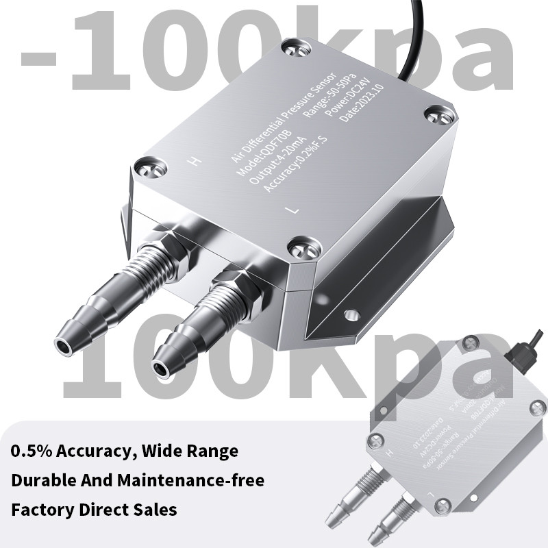 PROMO HARI INI  Differential Pressure Transmitter 4-20mA 0-10V 0-5V RS485 Differential Pressure Sens