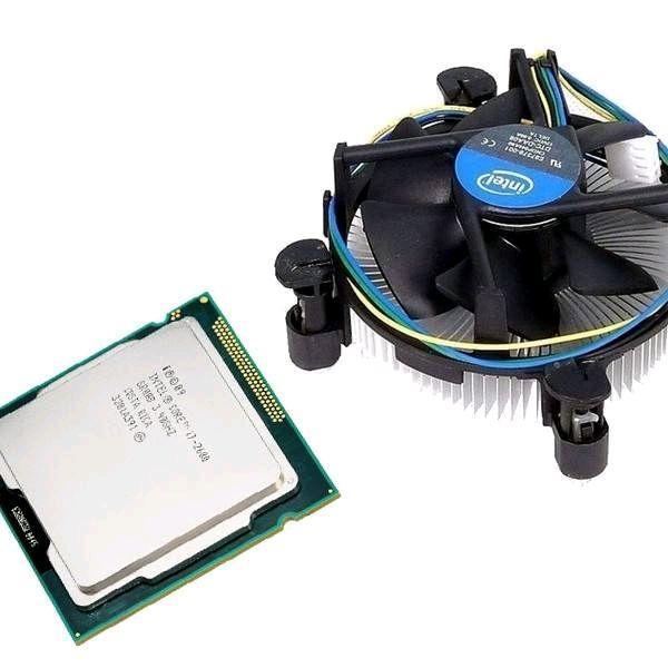 PROSESOR INTEL CORE I7 2600 3770 3770K + FAN SOKET 1155 SUPORT DI H61 H67 H77 Z77 B75 FUNGSI NORMAL
