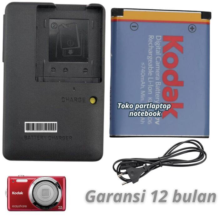 Baterai Charger Kodak Easyshare M750 M873 M883 M5350 M5370 KLIC-7006 battery Digital Camera