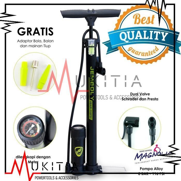 Pompa Sepeda Jemboly Pompa Angin Motor Bola Balon Hand Pump Manual Terbaik
