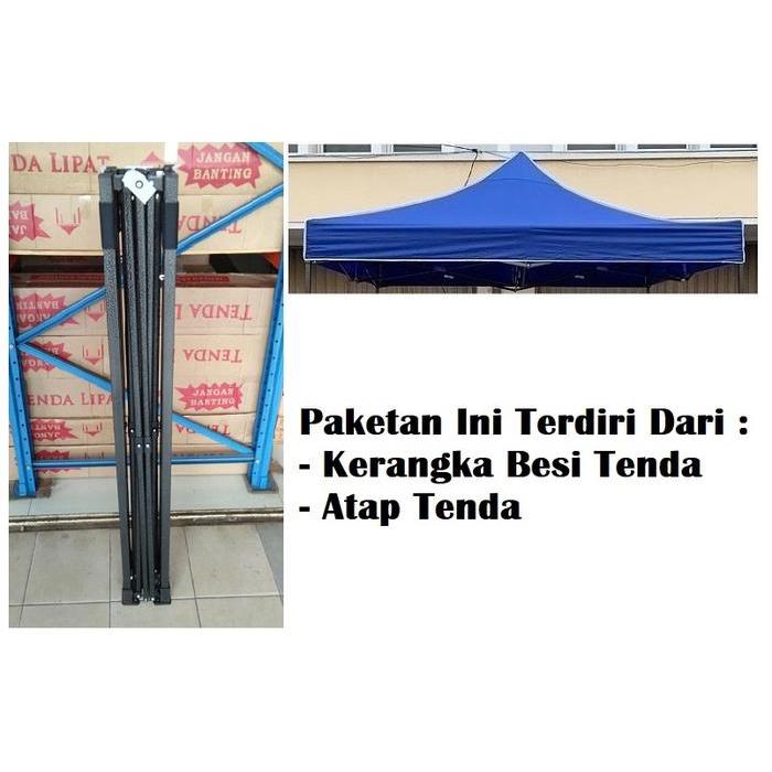 Tenda Lipat Ukuran 3x3 / Tenda Matic Ukuran 3x3
