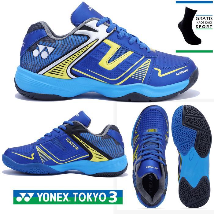Sepatu Badminton Yonex Tokyo 3 Original Sepatu Bulu Tangkis Yonex Tokyo Terbaru Sport