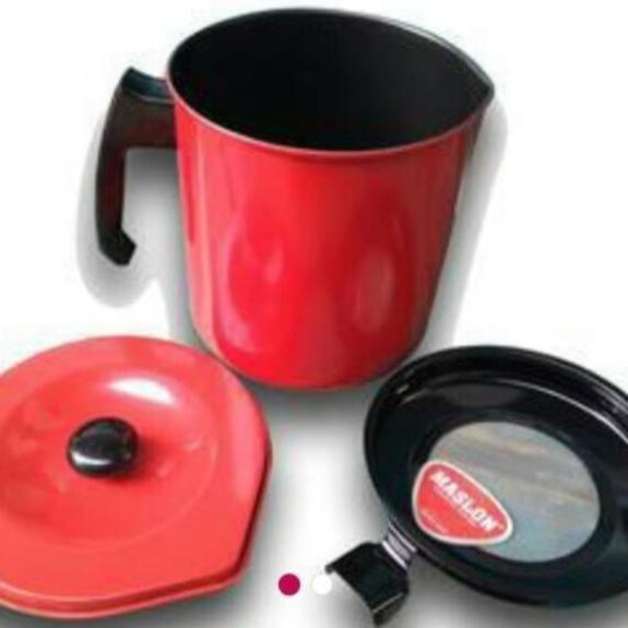 Maspion Oil Pot Wadah Minyak Bekas Penggorengan + Saringan