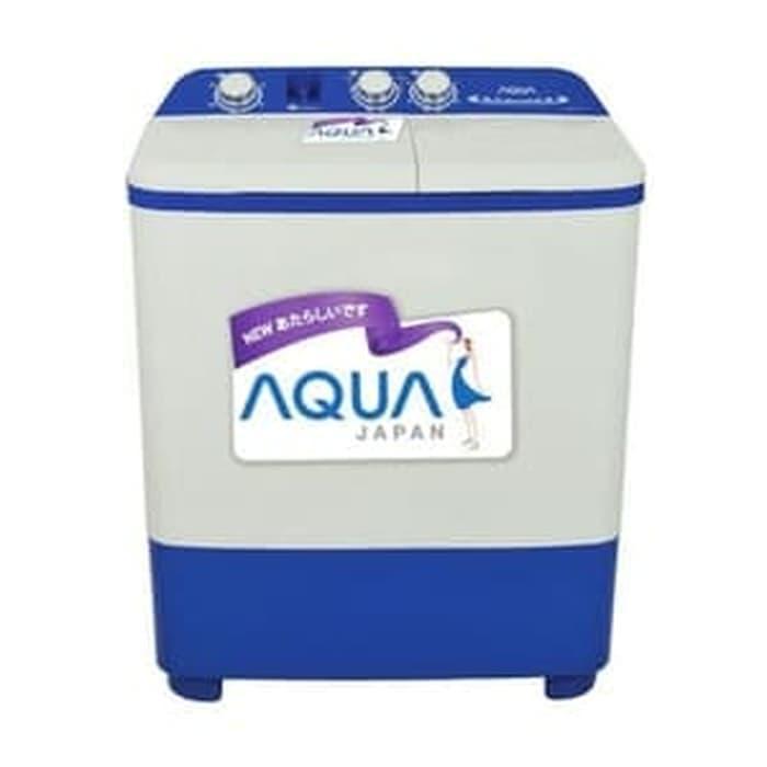 MESIN CUCI AQUA 2 Tabung QW-881XT 8KG QW 881XT