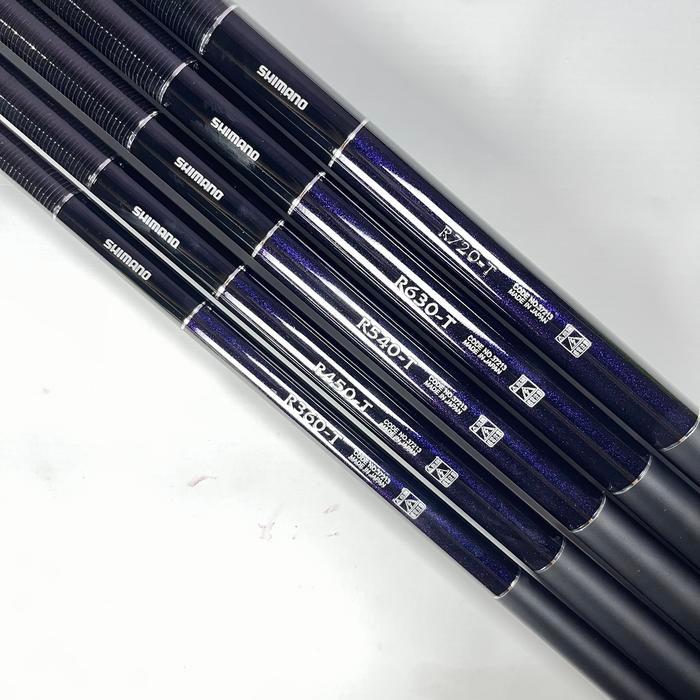 Joran Tegek Shimano Borderless Original Bahan Carbon Lebih Kuat Ringan Halus Mengkilat Kaku Warna