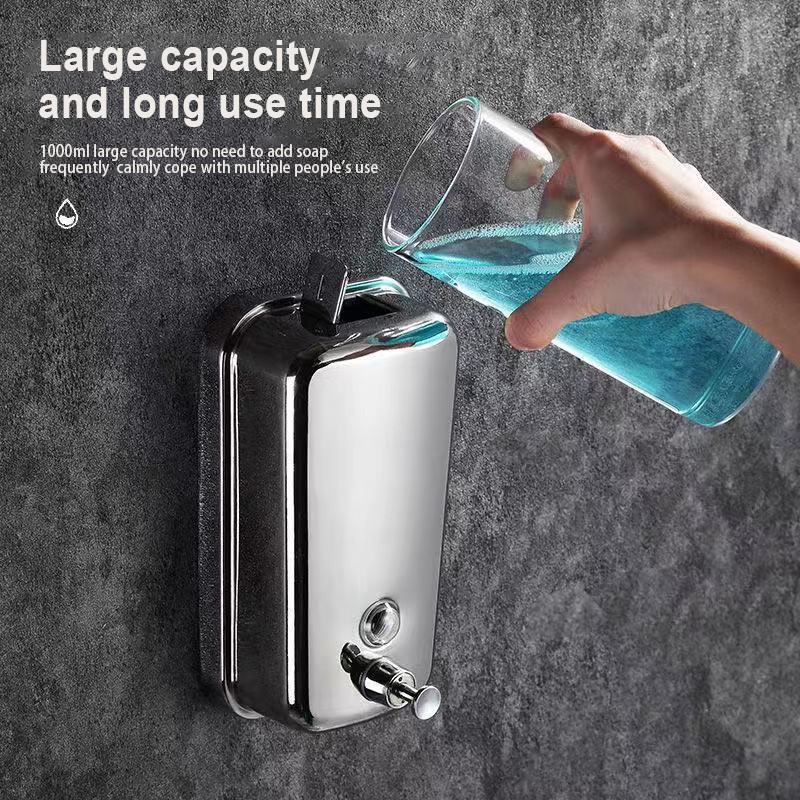 304 Stainless Steel Soap Dispenser Wall Mounted Commercial Soap Dispenser Soap Dispenser for