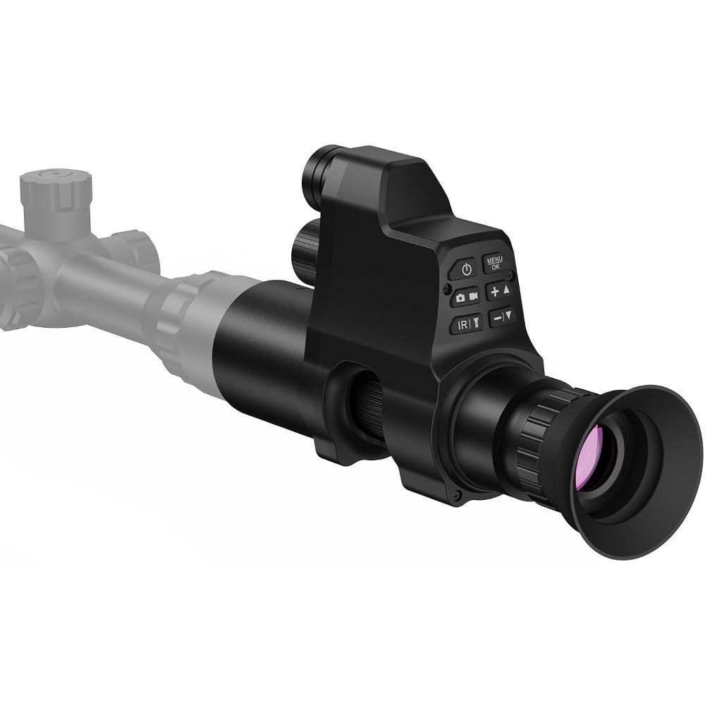 FLASH SALE    Night Vision Scope for Hunting 300M Digital Night Vision Scope Clip on Night Vision Mo