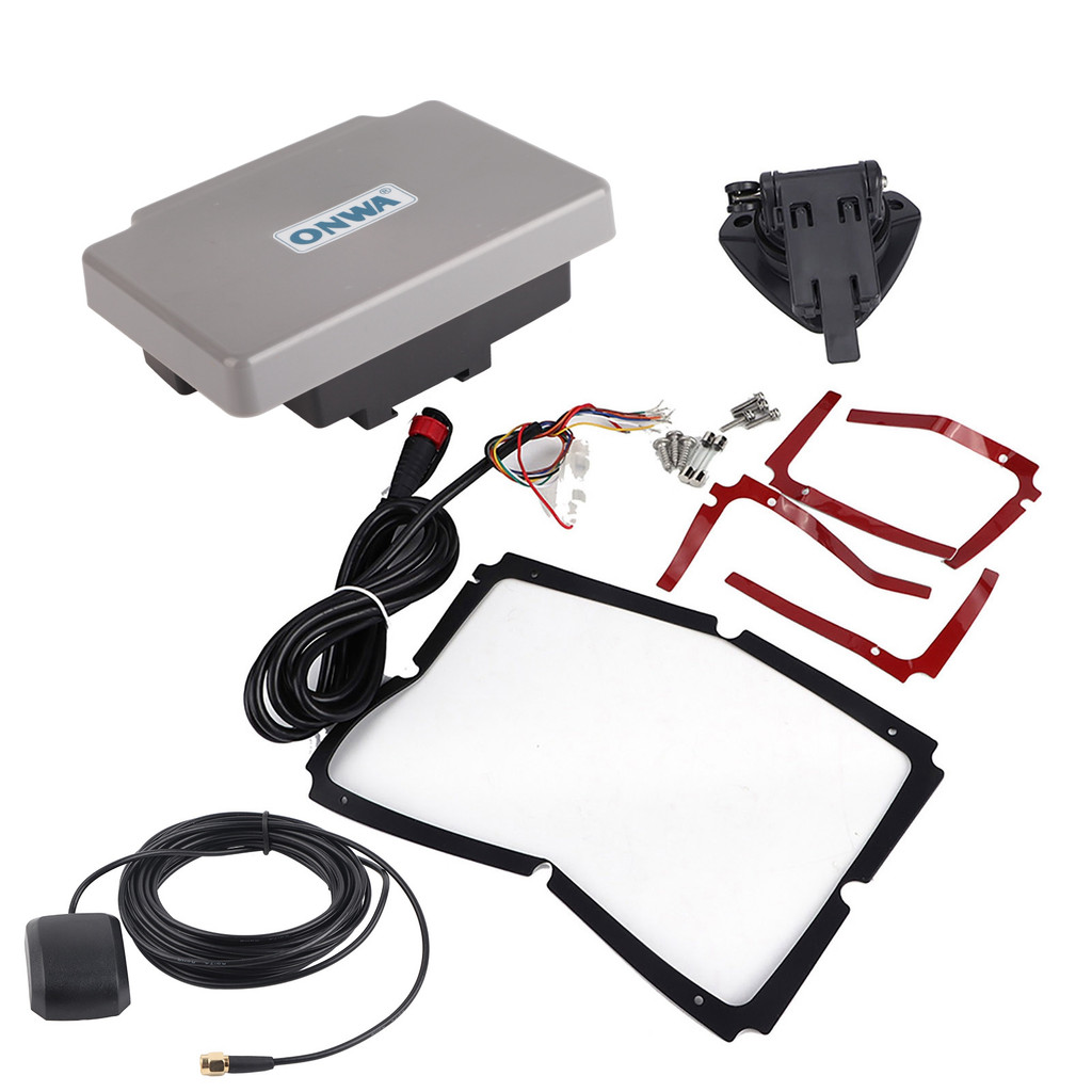 Diskon ONWA KP-708 7-inch Marine GPS Navigator Navigation Chart Plotter with Colorful LCD External G