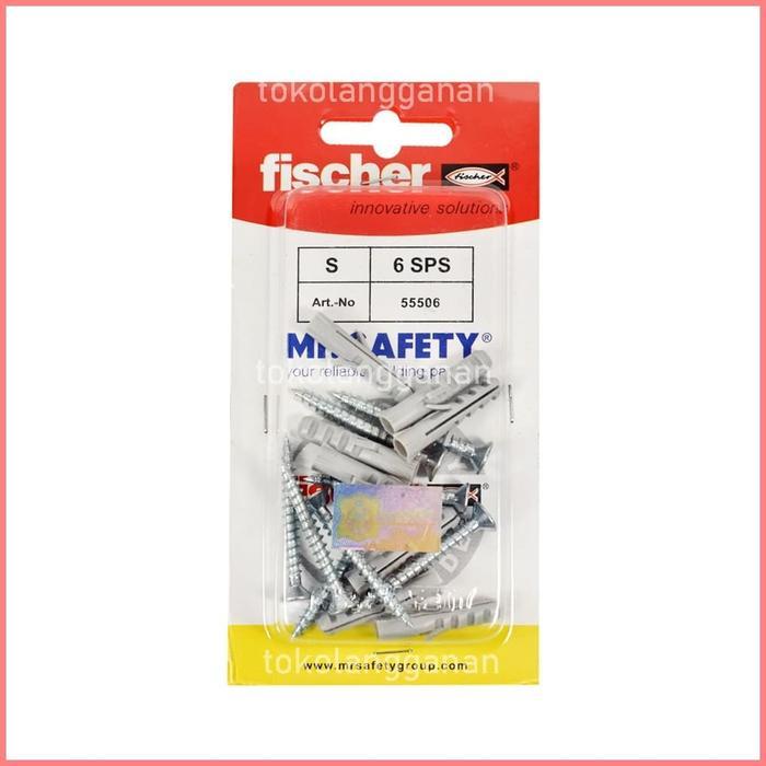 Fischer Set Sekrup Nilon S6sps