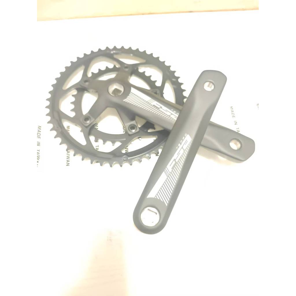 1set FSA Tempo Compact Road Chainset - 50 / 34T 48 / 32T 170/172.5/175mm Crank Arm JIS Square Taper