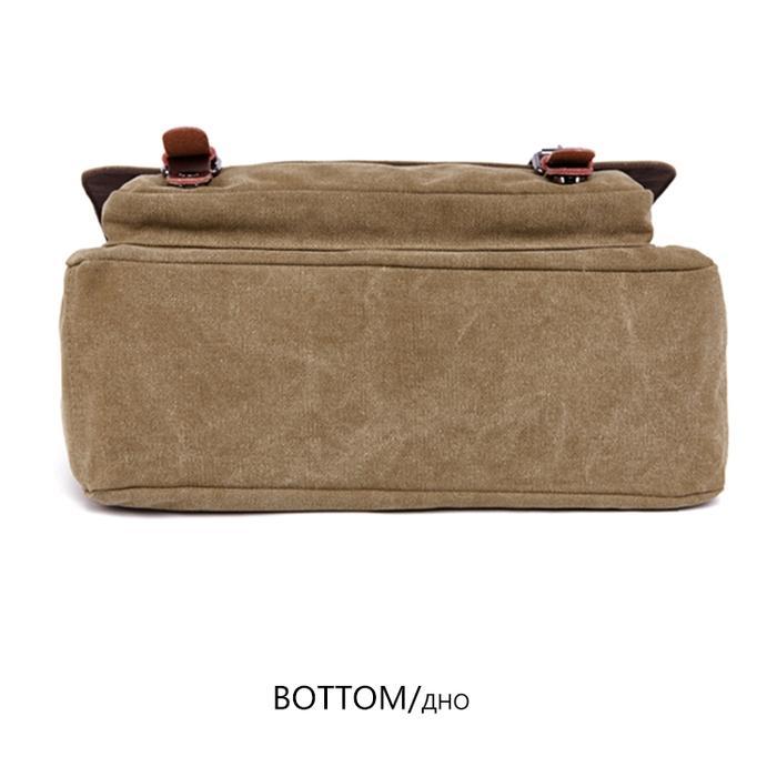 Tas Selempang Canvas Tas Bahu Tas Laptop Tas Kerja Tas Sekolah 9013 Co