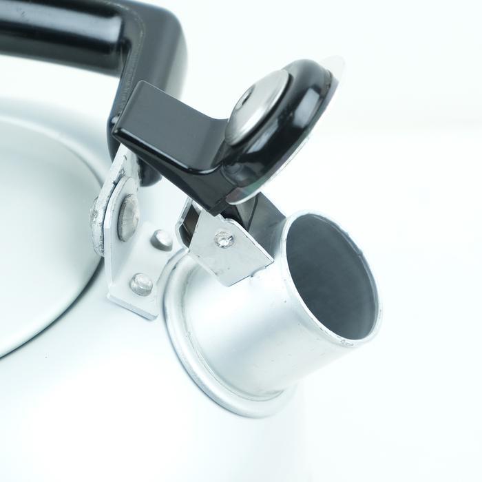 Teko Bunyi Listrik Maspion 22 Aluminium Silver - Teko pemanas air