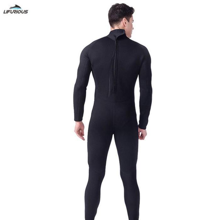 onepiece hitam polos abu Baju selam pria underwater scuba diving wetsuit drysuit pria